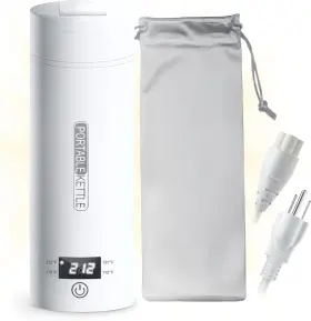 Thrive Nrg 445023820878 Travel Electric Portable Kettle Small For Tea And Coffee - 304 St