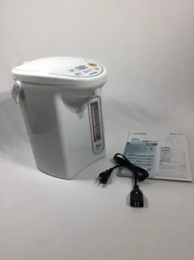 Pdr-g301-w Tiger Microcomputer Controlled Water Boiler And Warmer White 100v