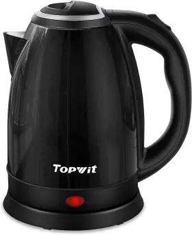 200b-ssb Topwit Electric Kettle 2.0l Hot Water Bpa-free Stainless Steel