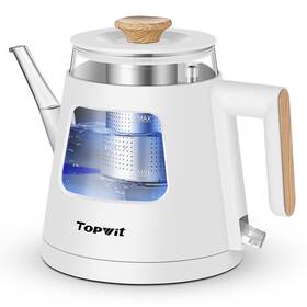 Topwit B09bvmmb23 1.0l Electric Kettle Stainless Steel Tea With Removable Infuser