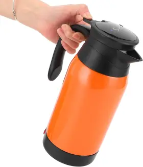 Topyond 445046051006 Car Electric Kettle Water Boiler 12v Coffee Maker With Temperature
