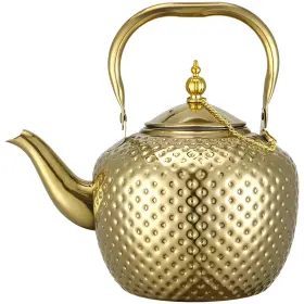 Bg1590n Toyosport 2000ml Gold Tea Kettle Stainless Steel Teapot With Infuser Hamm