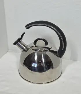 0608 Tramontina 3 Quart 18/10 Stainless Steel Whistling Tea Kettle
