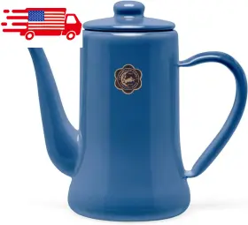 050-05777 Tsukiusagishirushi Moon Rabbit Seal Slim Pot 1.2l Blue 1.2 L