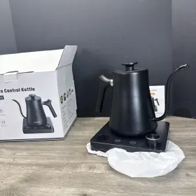 Zt-bk-10 Ulalov Ztdk10 Gooseneck Temperature Control Kettle Pour Over Coffee 120v 0.9l