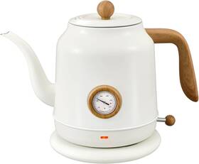 Ulcreigo Zt-1201-2 1.2l Electric Gooseneck Kettle With Thermometer New