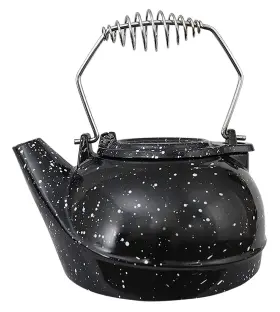 Tk-02bws United States Stove Co Us 3 Quart Enameled Porcelain Steamer Kettle