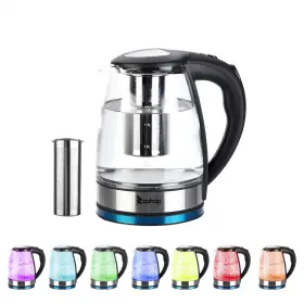 U8702-1 Universal Zokop Electric Glass Kettle 110v 1500w 1.8l Water Auto Shut-off