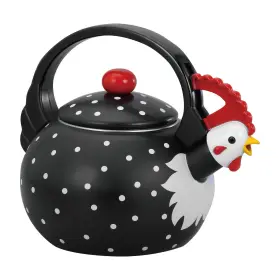 Up 740731125527 Upware Enamel On Steel Whistling Tea Kettle Stovetop Teakettle 1.6 Quart R