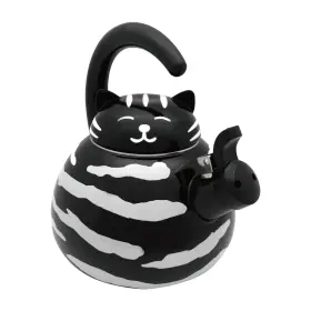 A-71519 Up Upware Enamel On Steel Whistling Tea Kettle Stovetop Teakettle 2.1 Quart B