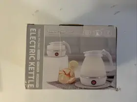 Updateclassic 712396450726 Travel Portable Foldable Electric Kettle Collapsible Water Boiler For Coffee Tea