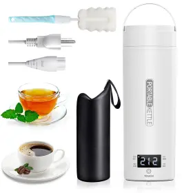 Utheinteck 794677827885 Travel Electric Kettle Portable Hot Water Small Mini Tea Coffee