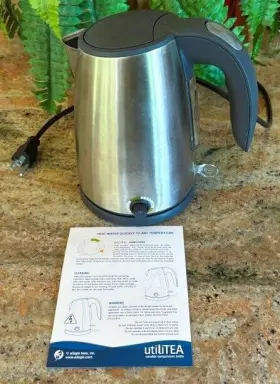 3124230 Utilitea - Adagio Teas Electric Kettle By Variable Temperatures Very Nice