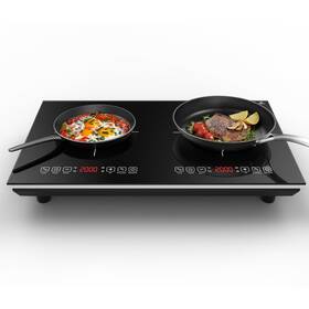 Vbgk 799890433165 Double Induction Cooktop 110v 4000w Electric Burner 2 Hot Plate L