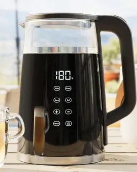 1500w Veken 850061865243 Electric Tea Kettle 1.7 Liters Temperature Control Keep Warm Digi
