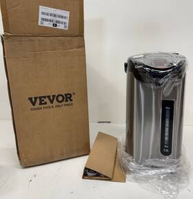 Vevor 840349968735 Electric Kettle Adjustable 4 Temperatures Water Boiler 5l/169 Oz