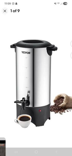 Vevor Kly-7.4k Electric Coffee Pot Water Boiler