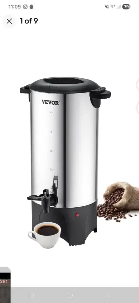 Kly-7.4k Vevor Electric Coffee Pot Water Boiler