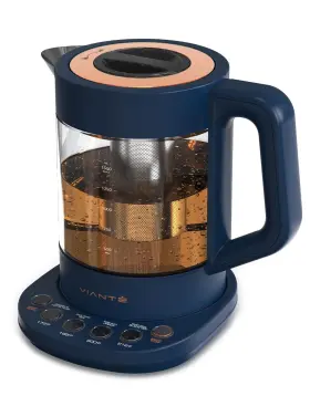 Viant 851316007371 Electric Kettle With Tea Infuser For Loose Leaf Tea. Hot Maker Wit