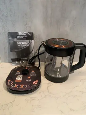 Ket-100b Viant Viante Digital Electric Tea Kettle Infuser Temperature Control No Box
