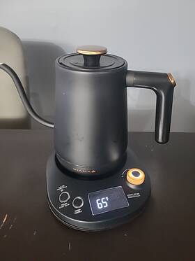 Viant Ket-200 Electric Gooseneck Kettle With Precise Temperature Control. Pour Over .8l