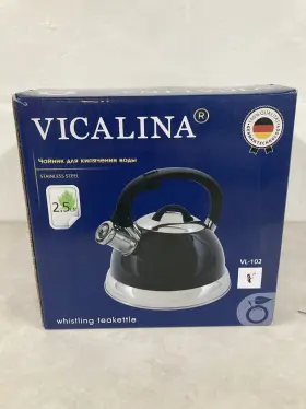 Vl-102 Vicalina Whistling Tea Kettle Brand New Made In Germany