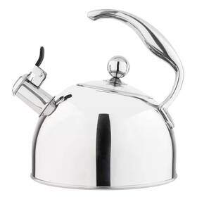 Viking 711181154160 2.6 Quart 10-cups Stainless Steel Whistling Kettle With 3-ply Base Mirror Finish