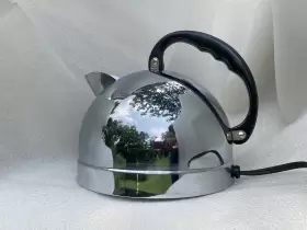 K43b Vintage Mcm Electric Kettle General Model Chrome Usa Working Fine