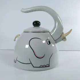 Mcc1010011 Vintage Whistling Elephant Stove Top Water Kettle Home Kitchen Accents