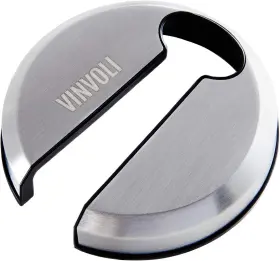 Wfc2023 Vinvoli Wine Foil Cutter - Luxury Stainless Steel Silver Black
