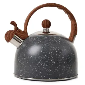 Voniki 086291188580 Tea Kettle - 2.5 Quart Kettles Stovetop Whistling Teapot Stainless Steel