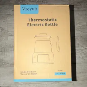 Sd-tn04-a Vroyuir Thermostatic Electric Kettle 1.5l 600w 120v Warm Milk Basket