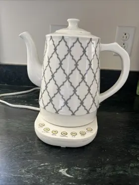 Kk-2039d W&e Bella Style Electric Ceramic Tea Kettle By