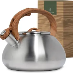 Wke2 Waldwerk Tea Kettle Stovetop 2.4 Quart - Teapot For Also Induct