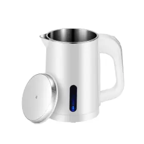 Wdcme 712396448594 Small Electric Kettle Stainless Steel 0.6l Portable Travel With Doubl