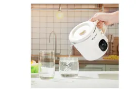 Wd01 Wdcme 0.8l Foldable Travel Electric Kettle Temp Control 304 Stainless Steel