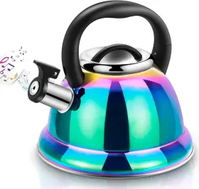 Weftnom 782267946139 Tea Kettle 3.7qt Pot Whistling 316 Stainless Steel S