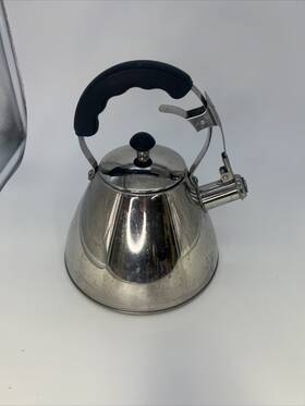 Wolfgang Puck 032017 Stainless Steel 3 Quart Tea Kettle
