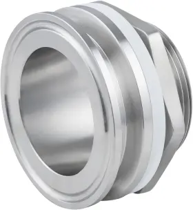Worldwhere 445023420412 2 Inch Tri Clamp Bulkhead Compression Fittings Stainless Steel 304 Homebrew