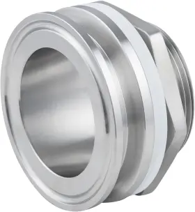 Worldwhere 445052830824 2 Inch Tri Clamp Bulkhead Compression Fittings Stainless Steel 304 Homebrew Kettle W