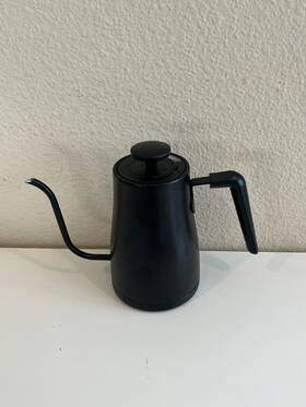 Yamazen Ekg-c801 Matte Black Electric Gooseneck Kettle Pot Only Model