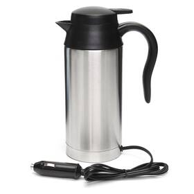 Yarrkc 706973245423 12v 750ml Stainless Steel Car Electric Heating Mug Drinking Cup Travel Kettle