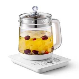 Ybfylqal 738232152555 Electric Kettle 1.8l Large Health Pot With Tea Infuser And Egg Rack