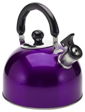 Ybm Home 2407-1vc Stainless Steel Stovetop Whistling Tea Kettle 3l With Handle Induct