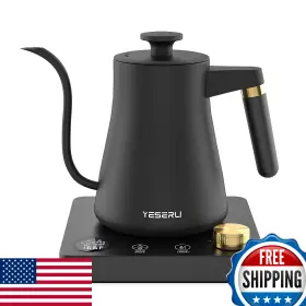 B0cbjxk5vd Yeserli 1200w Gooseneck Kettle 1 Temp Control Pour Over Coffee And Tea