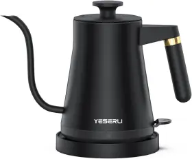 Tt001 Yeserli Electric Gooseneck Kettle 1200w For Pour-over Coffee And Tea