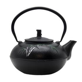 Yjx 711271870277 84.6oz Large Cast Iron Tea Kettle For Stovetop Heavy Teapot With Stainless S