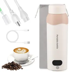 Sy-811 Yoidoo Travel Electric Tea Kettle Portable Small Mini Coffee With 6 Temperature