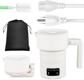Yoidoo Ygzd-6008. Travel Foldable Electric Kettle Collapsible Food Grade Silicone