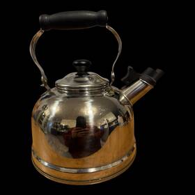 Yoshikawa Sj1023 Inch Suisui Stainless Steel Whistling Kettle
